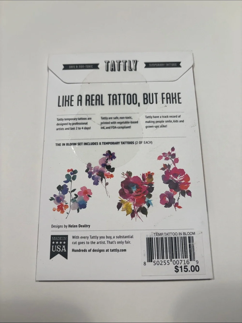 Kids Floral Body Art Paint - Multicolor